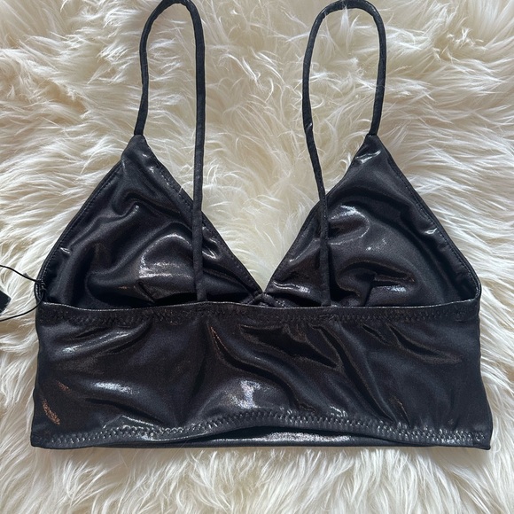 NWT Norma Kamali Slip Bra Tp - Picture 2 of 8